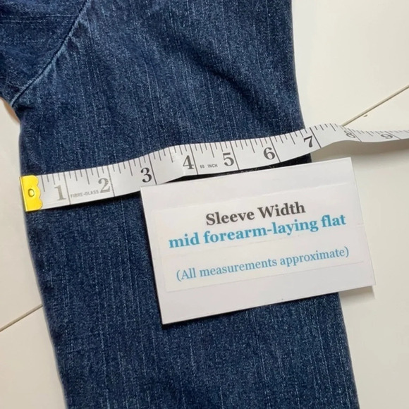 St. John’s Bay Denim Jacket Size: Medium Tall - Picture 10 of 11